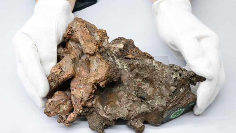 gediegen Kupfer, gebiet der Oberen Seen, USA